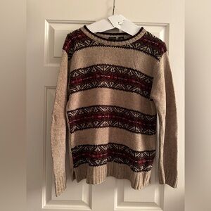 Erika Women’s Sweater with removable scarf - XL